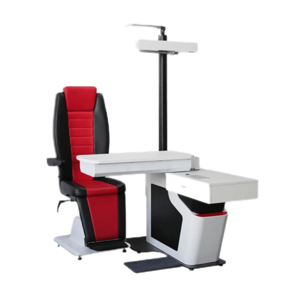 CT-100 Non-Contact Tonometer performing intraocular pressure test in a clinical setting