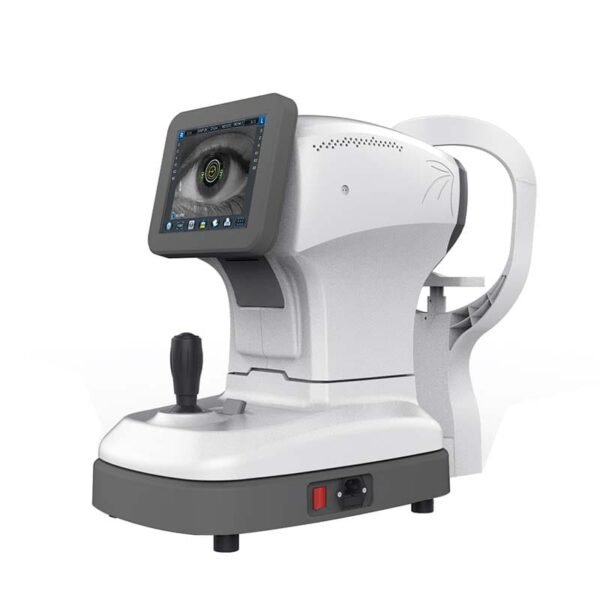 ARK-4000 Auto Refractometer performing a vision test in a clinic