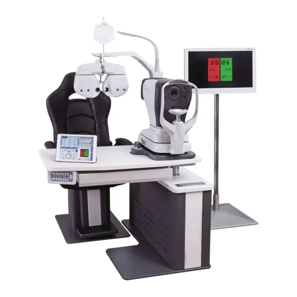 TCS-880 Ophthalmic Unit | Electric Refraction Chair & Multi-Instrument Table | LINK Instruments