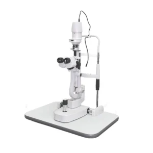 SL-5A slit lamp microscope with 5-step Galilean optics and LED illumination