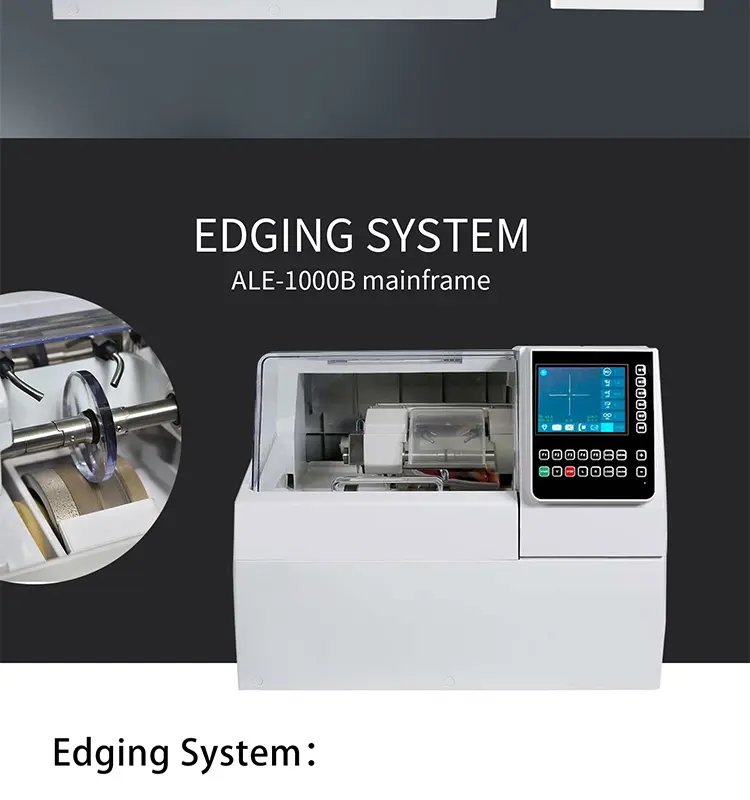 Optometry,Auto Lens Edger,Lens Edger,ALE-1000
