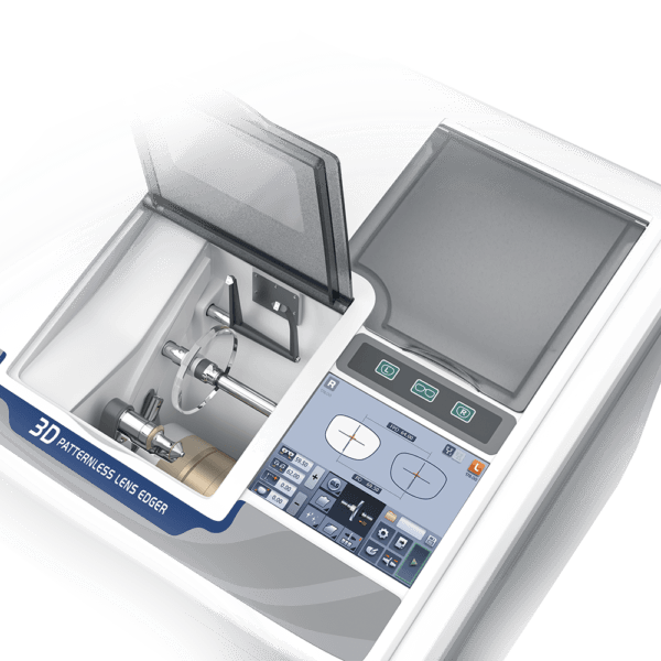 ALE-3200 auto lens edger for beveling, grooving, polishing, and chamfering