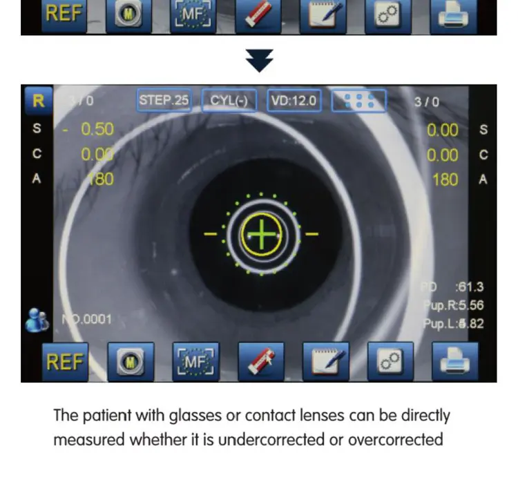 ARK-4500,Auto Refractometer,Refractometer,Keratometer,Optometry
