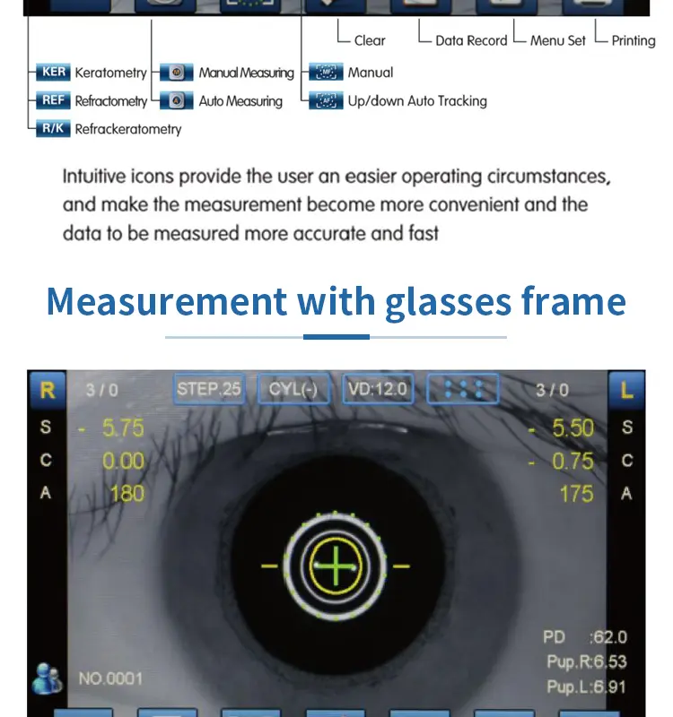 ARK-4500,Auto Refractometer,Refractometer,Keratometer,Optometry