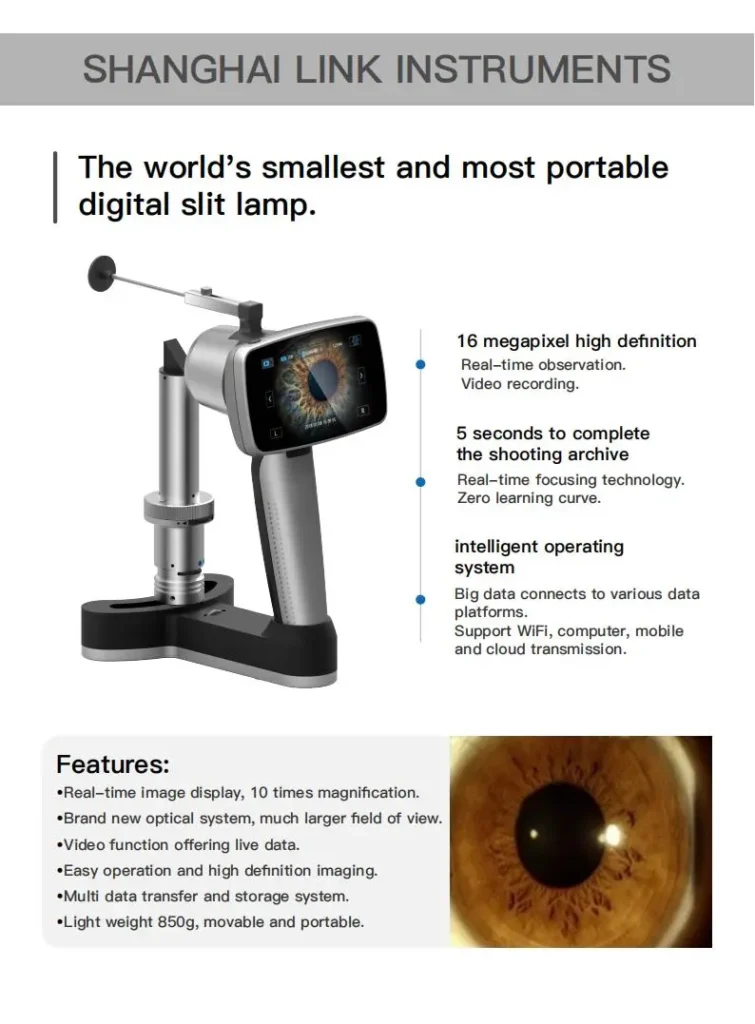 Optometry,Slit Lamp,Handheld Slit Lamp,HSL-200