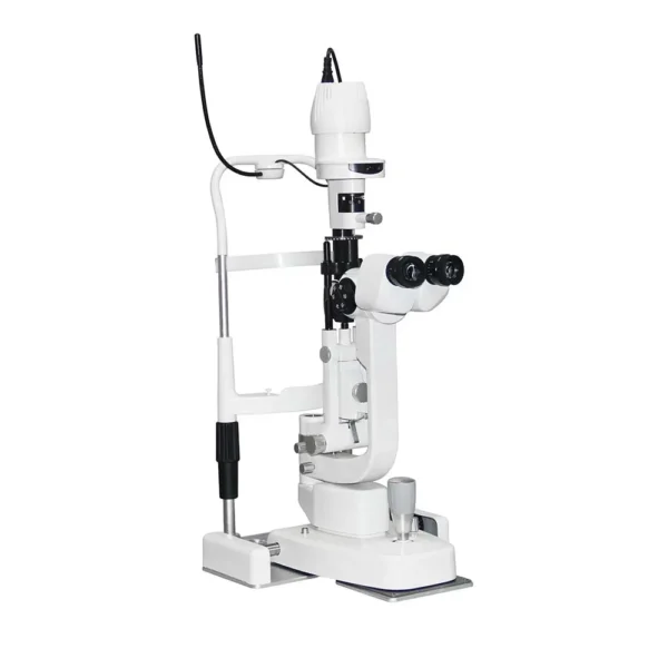 SL-400 slit lamp microscope with halogen illumination and 5-step magnification