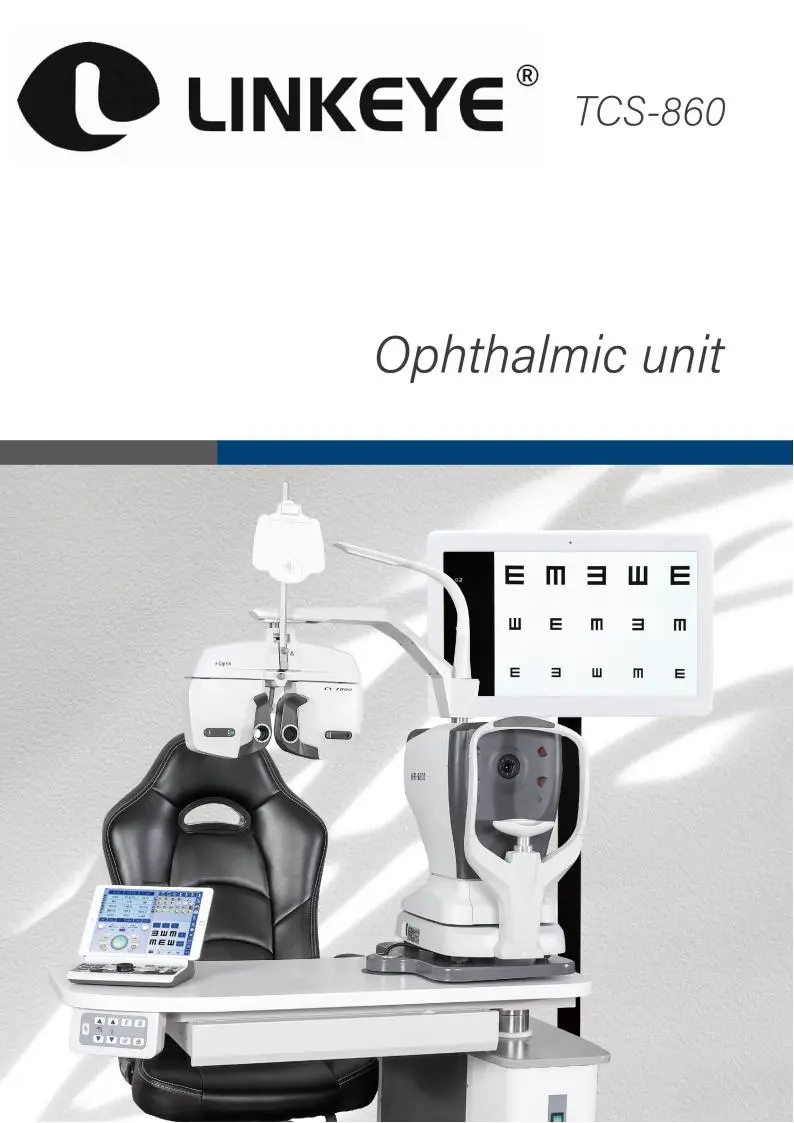 Ophthalmic Unit,Optometry,TCS-860,Ophthalmic chair