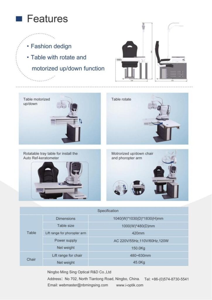 Optometry,Ophthalmic Unit,TCS-880