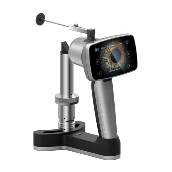 HSL-200 slit lamp microscope with halogen illumination and red LED fixation