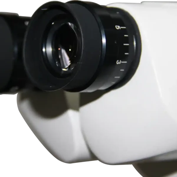 SL-400 slit lamp microscope with halogen illumination and 5-step magnification